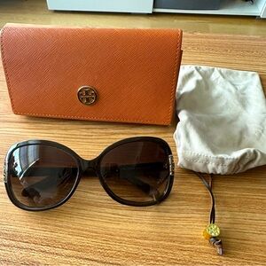 Tory Burch 0TY7022 Square Brown Designer Sunglasses